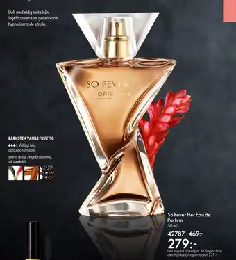 Oriflame So Fever Her Eau de Parfum erbjuda