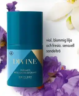 Oriflame Divine Perfumed Roll-On Deodorant erbjuda