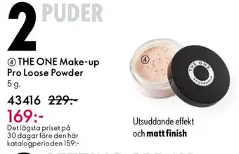 Oriflame THE ONE Make-up Pro Loose Powder erbjuda