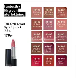 Oriflame THE ONE Smart Sync Lipstick erbjuda