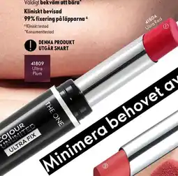 Oriflame THE ONE Colour Unlimited Ultra Fix Lipstick erbjuda