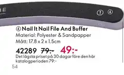 Oriflame Nail It Nail File And Buffer erbjuda