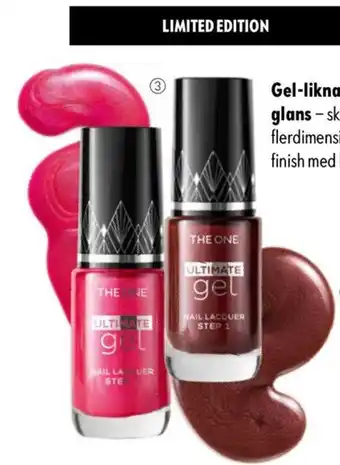 Oriflame THE ONE Ultimate Gel Nail Lacquer Step 1 erbjuda