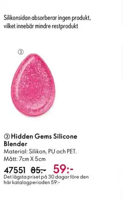 Oriflame Hidden Gems Silicone Blender erbjuda