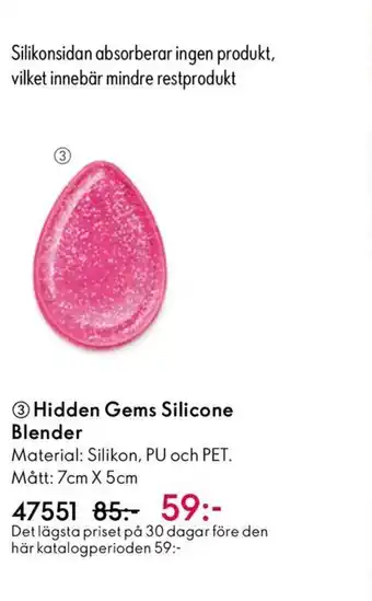 Oriflame Hidden Gems Silicone Blender erbjuda