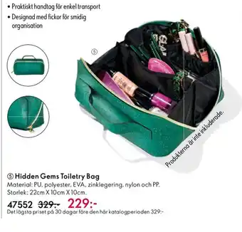 Oriflame Hidden Gems Toiletry Bag erbjuda