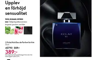 Oriflame Eclat Nuit Eau de Parfum for him erbjuda