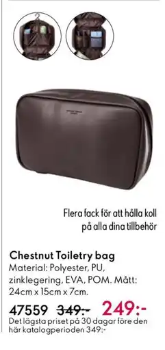 Oriflame Chestnut Toiletry bag erbjuda