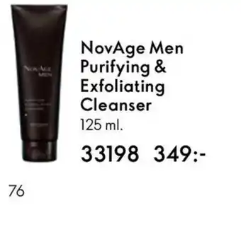 Oriflame NovAge Men Purifying & Exfoliating Cleanser erbjuda