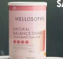 Oriflame Wellosophy Natural Balance Shake Chocolate Flavour erbjuda