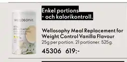 Oriflame Wellosophy Meal Replacement for Weight Control Vanilla Flavour erbjuda