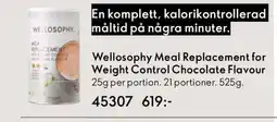 Oriflame Wellosophy Meal Replacement for Weight Control Chocolate Flavour erbjuda