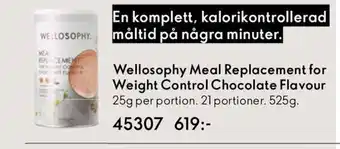 Oriflame Wellosophy Meal Replacement for Weight Control Chocolate Flavour erbjuda