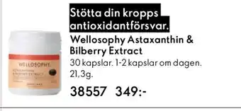 Oriflame Wellosophy Astaxanthin & Bilberry Extract erbjuda