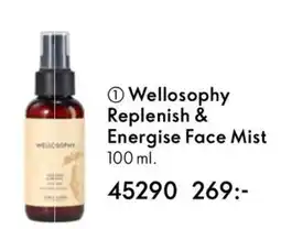 Oriflame Wellosophy Replenish & Energise Face Mist erbjuda