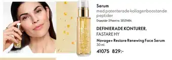 Oriflame Novage+ Restore Renewing Face Serum erbjuda