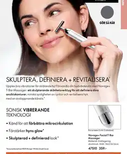 Oriflame Novage+ Facial T-Bar Massager erbjuda