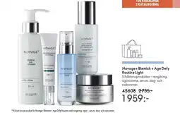 Oriflame Novage+ Blemish + Age Defy Routine Light erbjuda