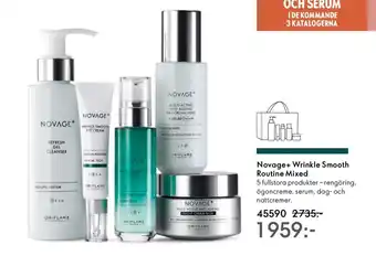 Oriflame Novage+ Wrinkle Smooth Routine Mixed erbjuda