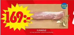 ICA Maxi FLÄSKFILÉ erbjuda