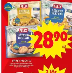 ICA Maxi FRYST POTATIS erbjuda