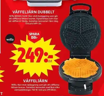 ICA Maxi VÅFFELJÄRN erbjuda