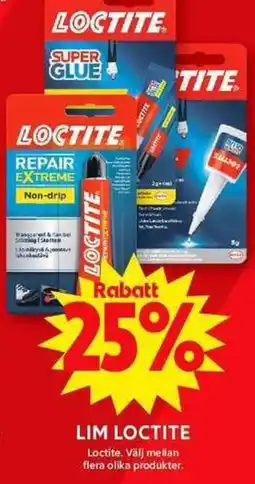 ICA Maxi Lim loctite erbjuda