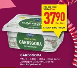 Willys GÅRDSGODA erbjuda