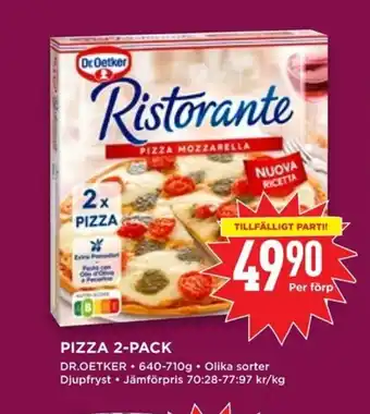 Willys PIZZA 2-PACK erbjuda