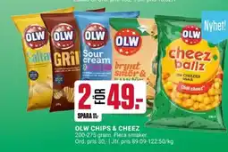 ÖoB OLW CHIPS & CHEEZ erbjuda