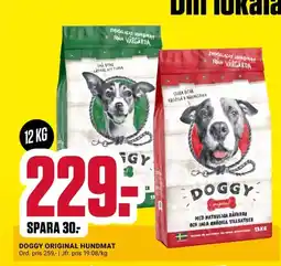 ÖoB DOGGY ORIGINAL HUNDMAT erbjuda