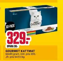 ÖoB GOURMET KATTMAT erbjuda