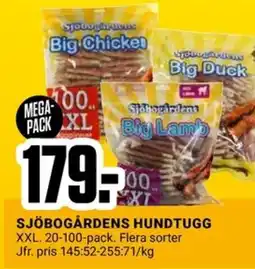 ÖoB SJÖBOGÅRDENS HUNDTUGG erbjuda