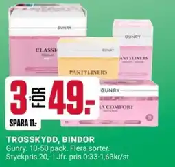 ÖoB TROSSKYDD, BINDOR erbjuda