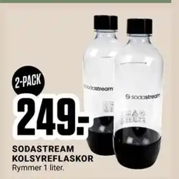 ÖoB SODASTREAM KOLSYREFLASKOR Rymmer 1 liter. erbjuda