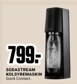 ÖoB SODASTREAM KOLSYREMASKIN Quick Connect. erbjuda