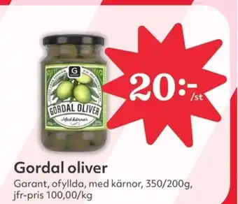 Hemköp Gordal oliver erbjuda