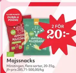 Hemköp Majssnacks erbjuda