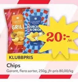 Hemköp Chips erbjuda