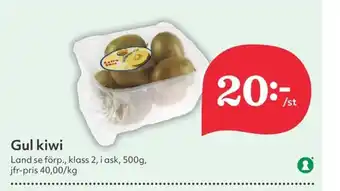 Hemköp Gul kiwi erbjuda