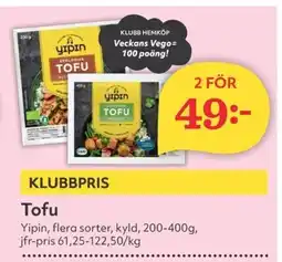 Hemköp Tofu erbjuda