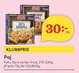 Hemköp Paj erbjuda