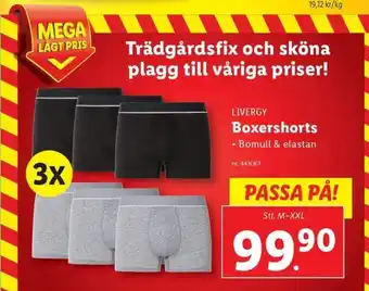 Lidl LIVERGY Boxershorts erbjuda