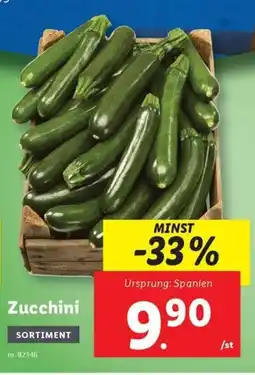 Lidl Zucchini erbjuda