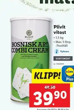 Lidl PLIVIT vitost erbjuda