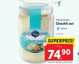 Lidl 1001 DELIGHTS Chechil ost erbjuda