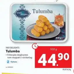 Lidl 1001 DELIGHTS Tulumba erbjuda