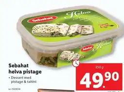 Lidl Sebahat helva pistage erbjuda