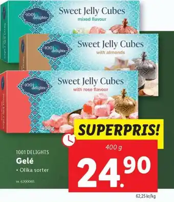 Lidl 1001 DELIGHTS Gelé erbjuda