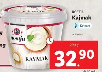 Lidl NOSTJA Kajmak erbjuda